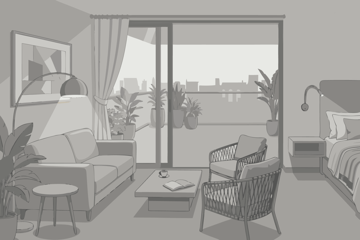 Two-Bedroom Family Apartment